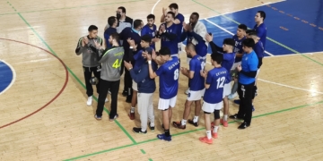 Los melillenses jugaron un partido tremendamente serio.
