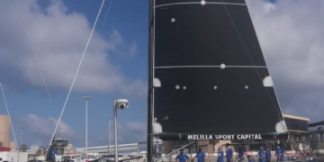 Embarcación melillense, en una de sus salidas a la mar.