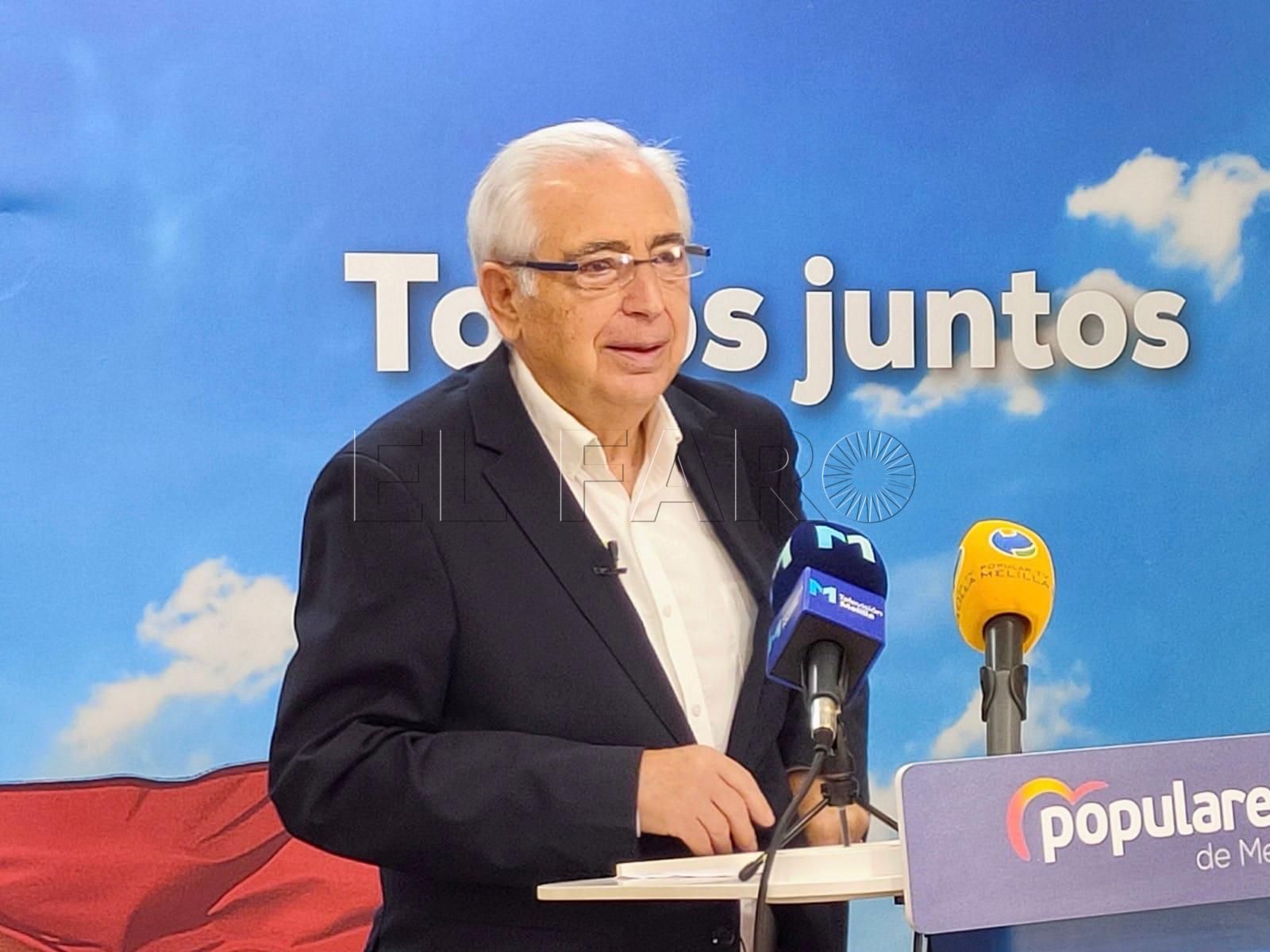 Imbroda defiende el plan de Casado para Melilla y Ceuta: “El PP puede lograr la recuperación que necesitamos”