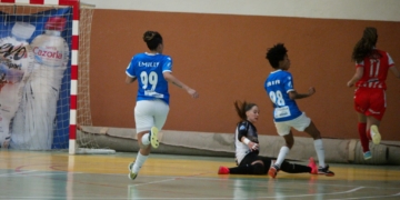 La jugadora melillense, en el partido del pasado fin de semana en Madrid.