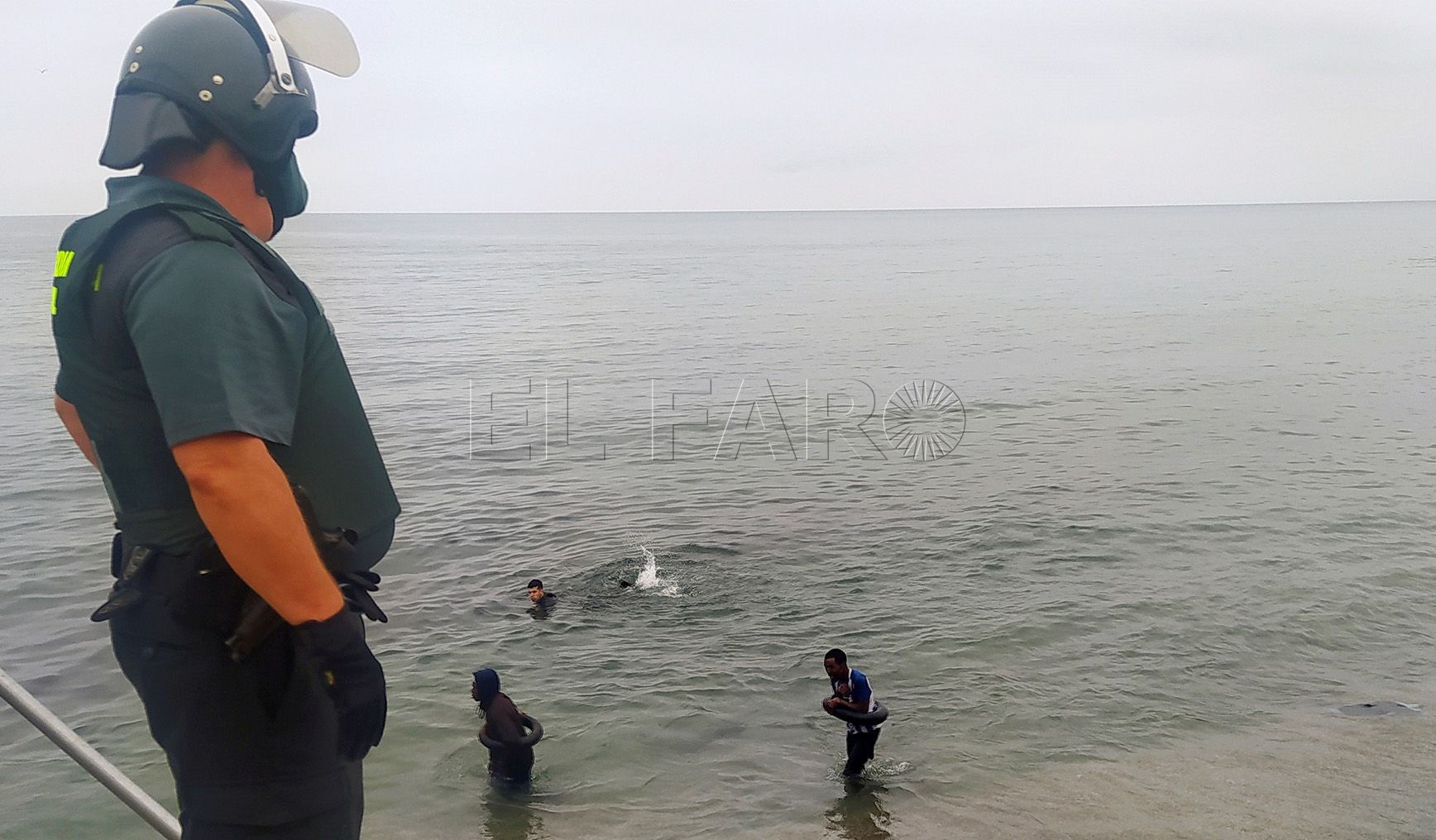 Agentes denuncian la falta de previsión en Ceuta: "Se veía venir"