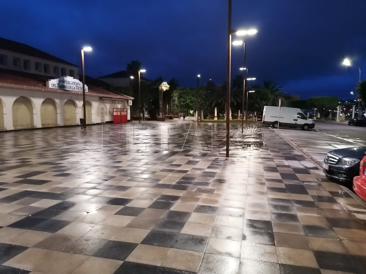 Denuncian el estado de la plaza del barrio Virgen de la Victoria