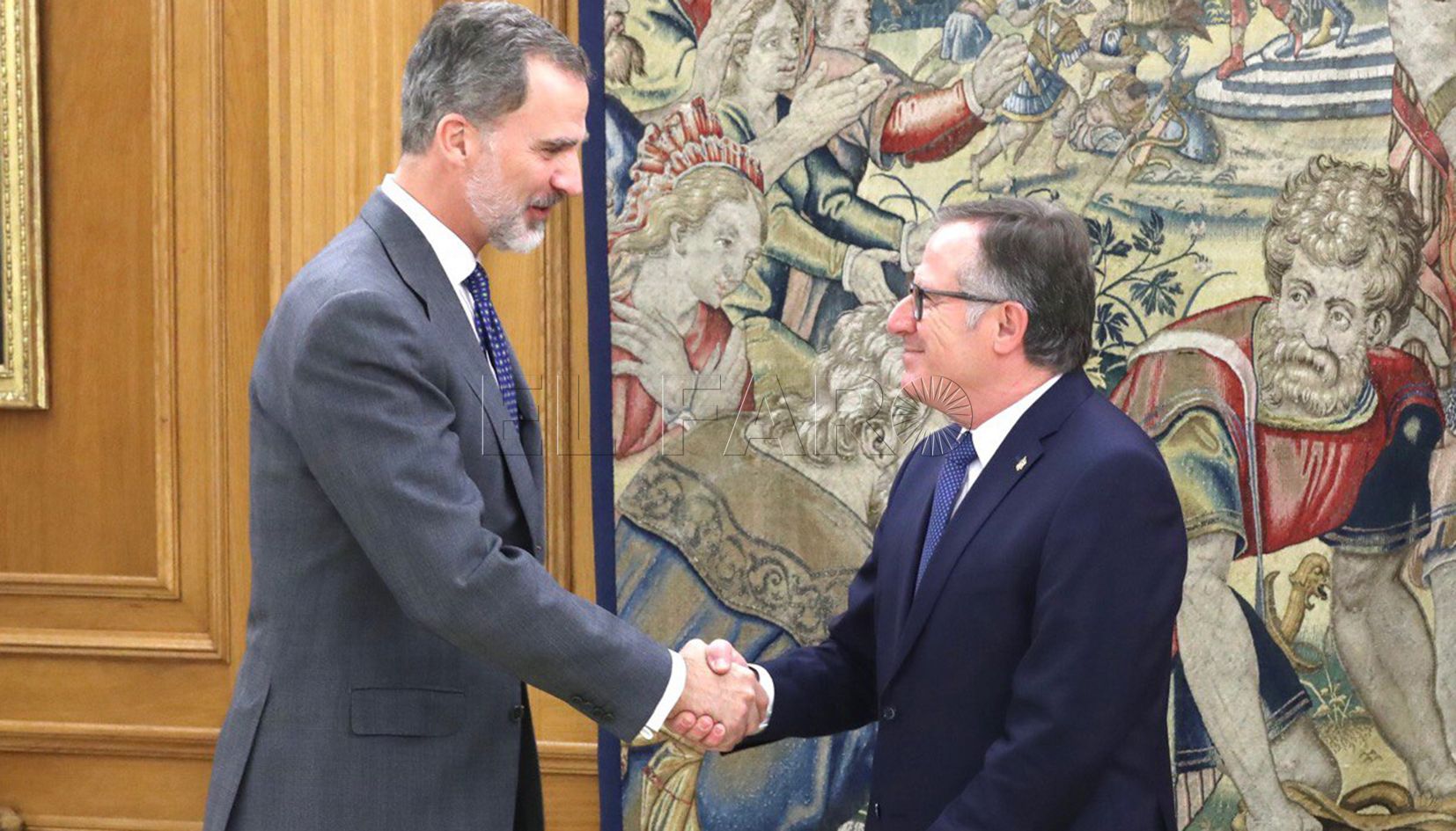 El Rey traslada su apoyo y cariño a los melillenses