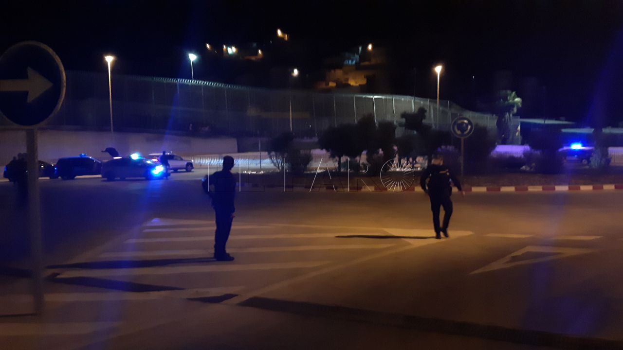 Las entradas irregulares de inmigrantes por vía terrestre se reduce un 46,2% en Melilla