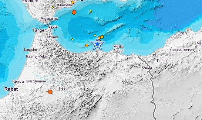 Dos sismos en cinco minutos hacen temblar a Melilla