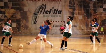 Imagen de uno de los partidos de la presente temporada liguera.