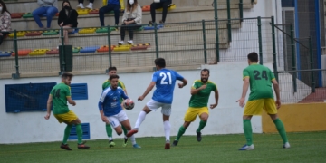 Imagen de uno de los partidos de la presente temporada liguera.