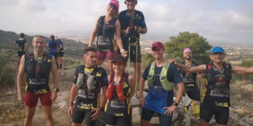 Algunos de los deportistas melillenses que estarán en la competición albaceteña.