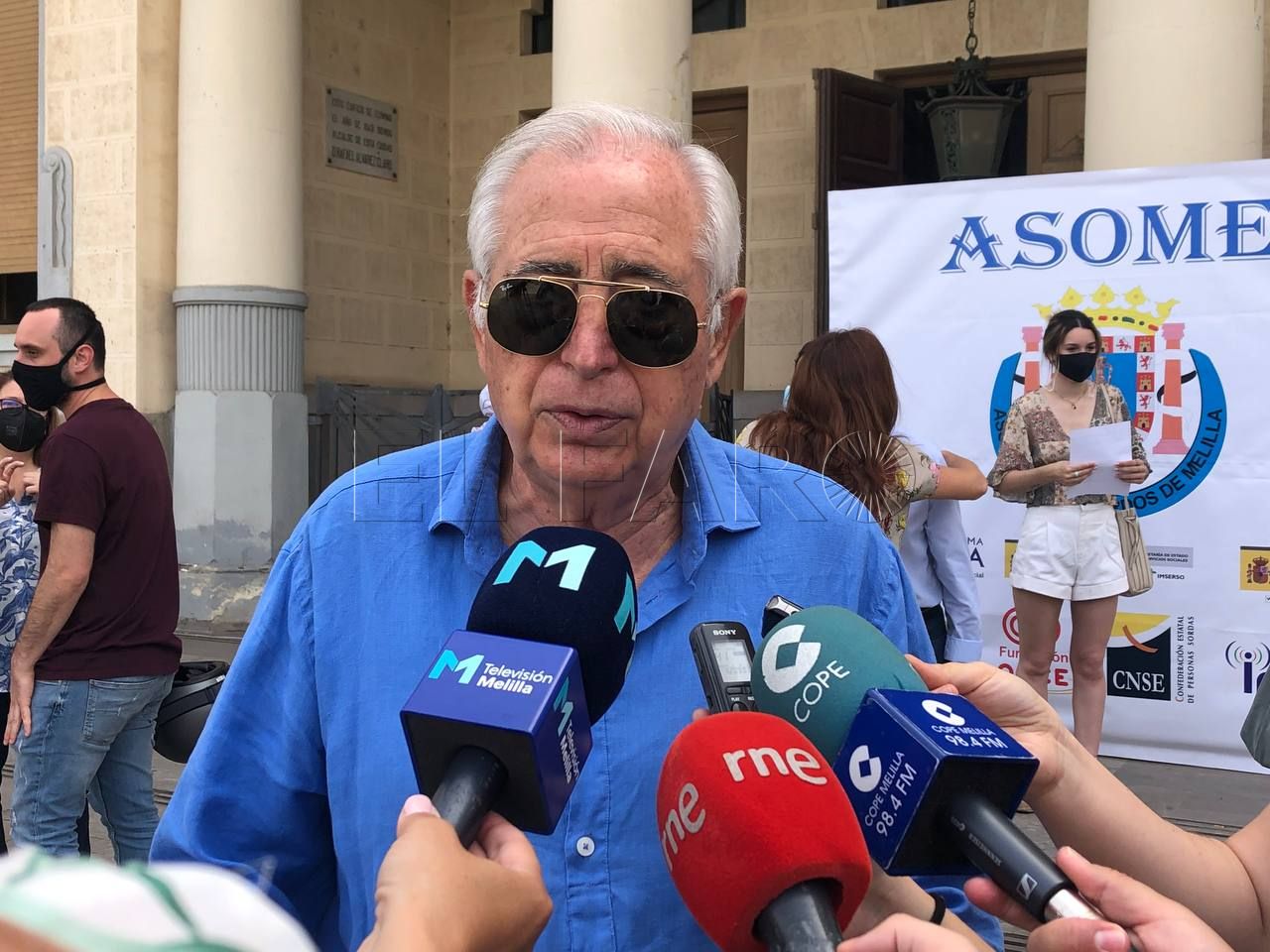 Imbroda critica a Moh y a Rojas por decir que en la concentración de Colón "solo había odio"