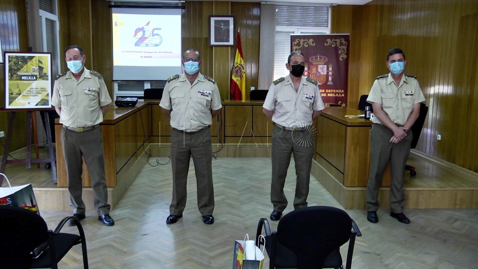 La Delegación de Defensa en Melilla celebra su 25º aniversario con diversas actividades