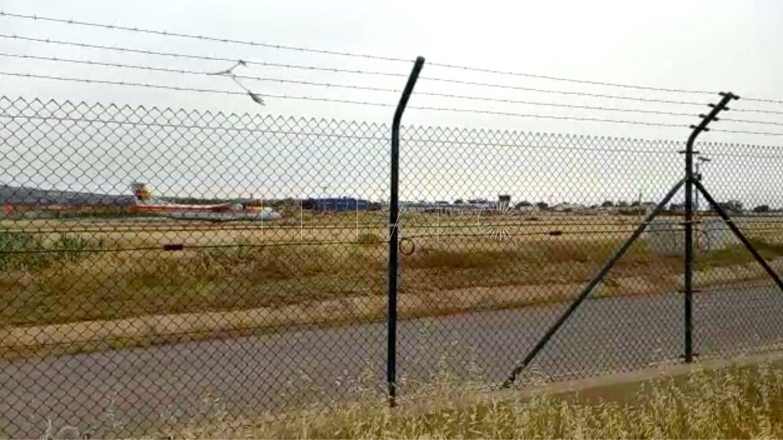 Desviado el vuelo de Málaga a Melilla por meteorología adversa