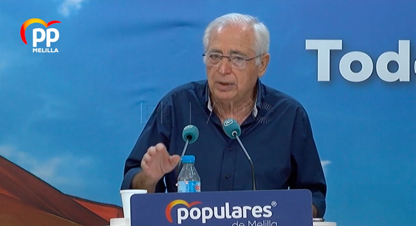 El Partido Popular, de acuerdo con las medidas del plan urgente del Gobierno para la situación de Melilla y Ceuta