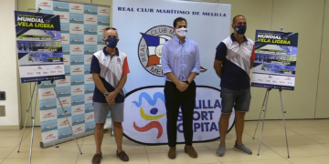 Vicente de Juan, Rachid Bussian y Fidel Martínez fueron los encargados de llevar a cabo la presentación ante los diferentes medios de comunicación.