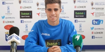 Braim, en su pasado con la UD Melilla.