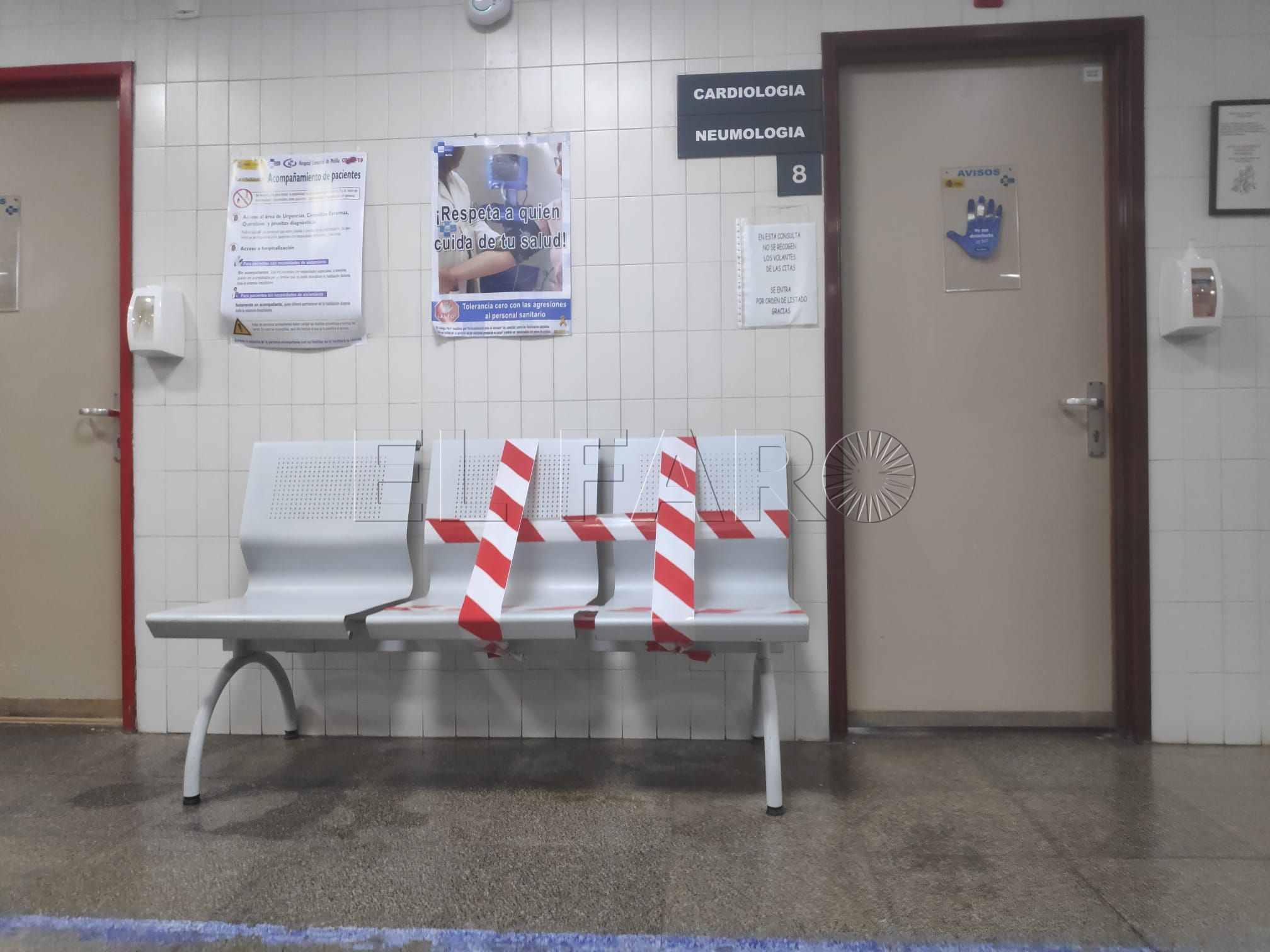 Suspenden las consultas externas del Hospital Comarcal este viernes