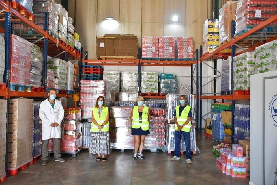 Mercadona entrega 3.500 kilos de alimentos al Banco de Alimentos de Melilla
