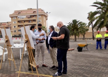 Las obras de acondicionamiento de la plaza del Mercadillo del Real durarán cuatro meses