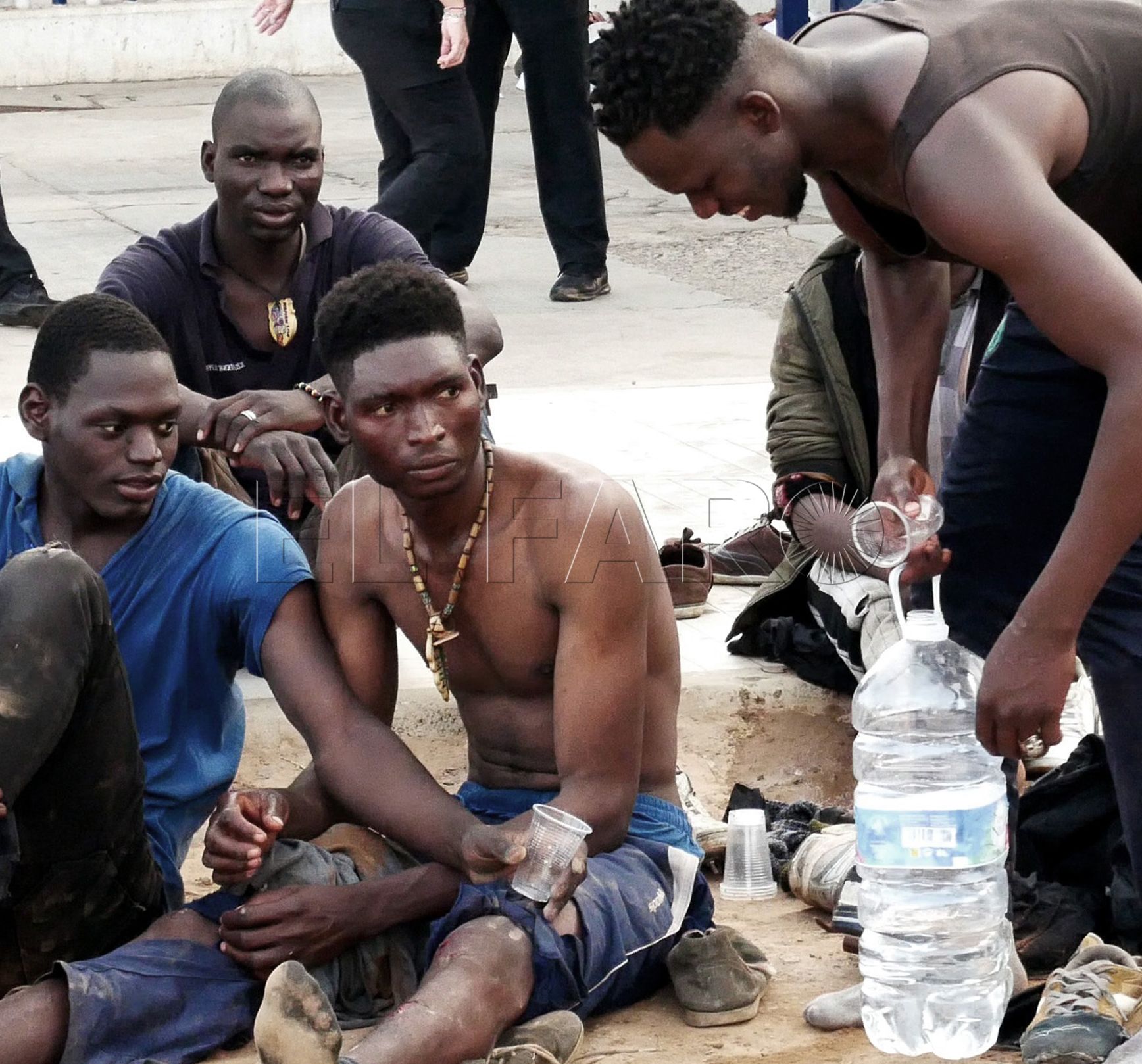 'Sobre-salto' en la valla de Melilla