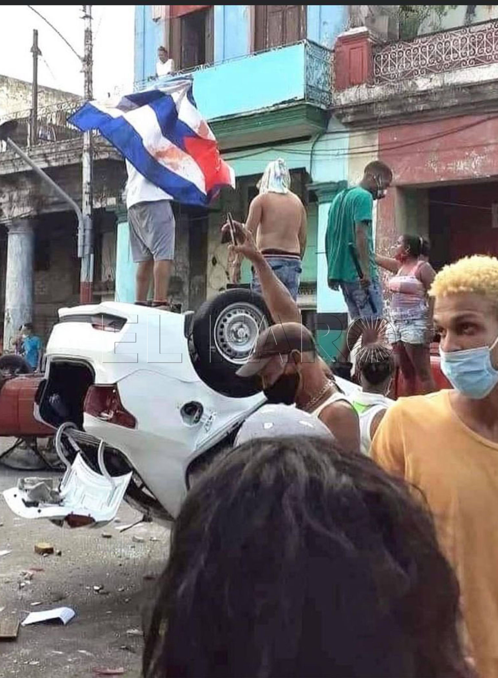 Cuba se tira a las calles