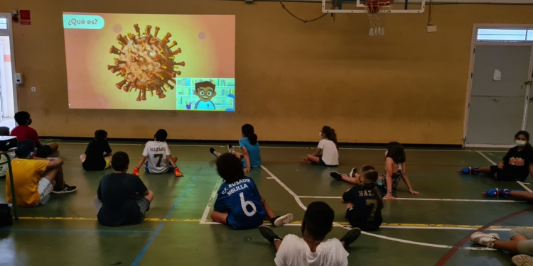 El ‘Campamento Deportivo sin Covid’ se desarrolla con gran éxito