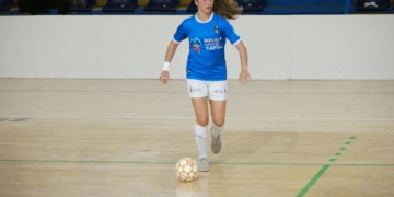 Natalia es una de las más firmes promesas del fútbol sala femenino melillense.