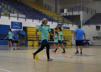 La melillense se ha entrenado durante toda la semana con el primer equipo, en el pabellón Ciudad de Melilla.