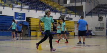 La melillense se ha entrenado durante toda la semana con el primer equipo, en el pabellón Ciudad de Melilla.