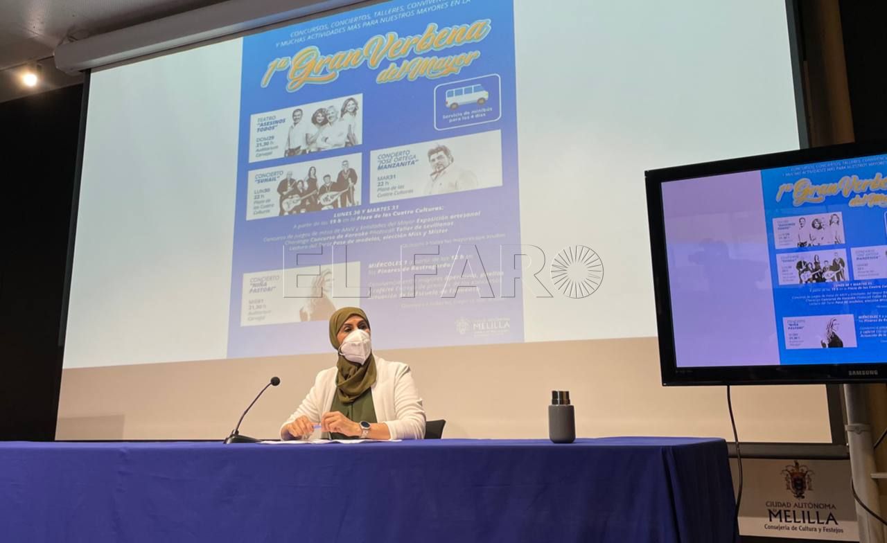 Niña Pastori pondrá el broche final a la 1ª Gran Verbena del Mayor de Melilla