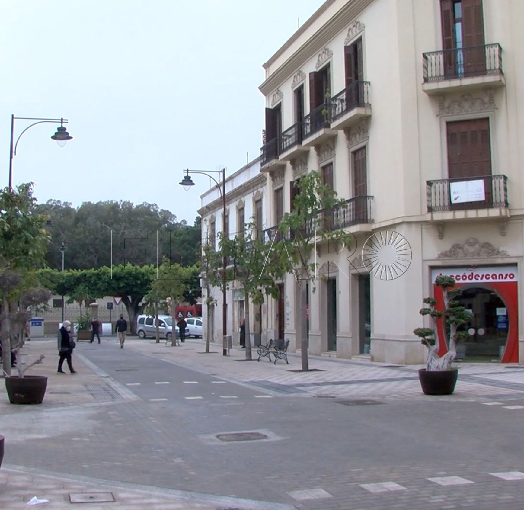 Melilla: peatonalización en Transilvania