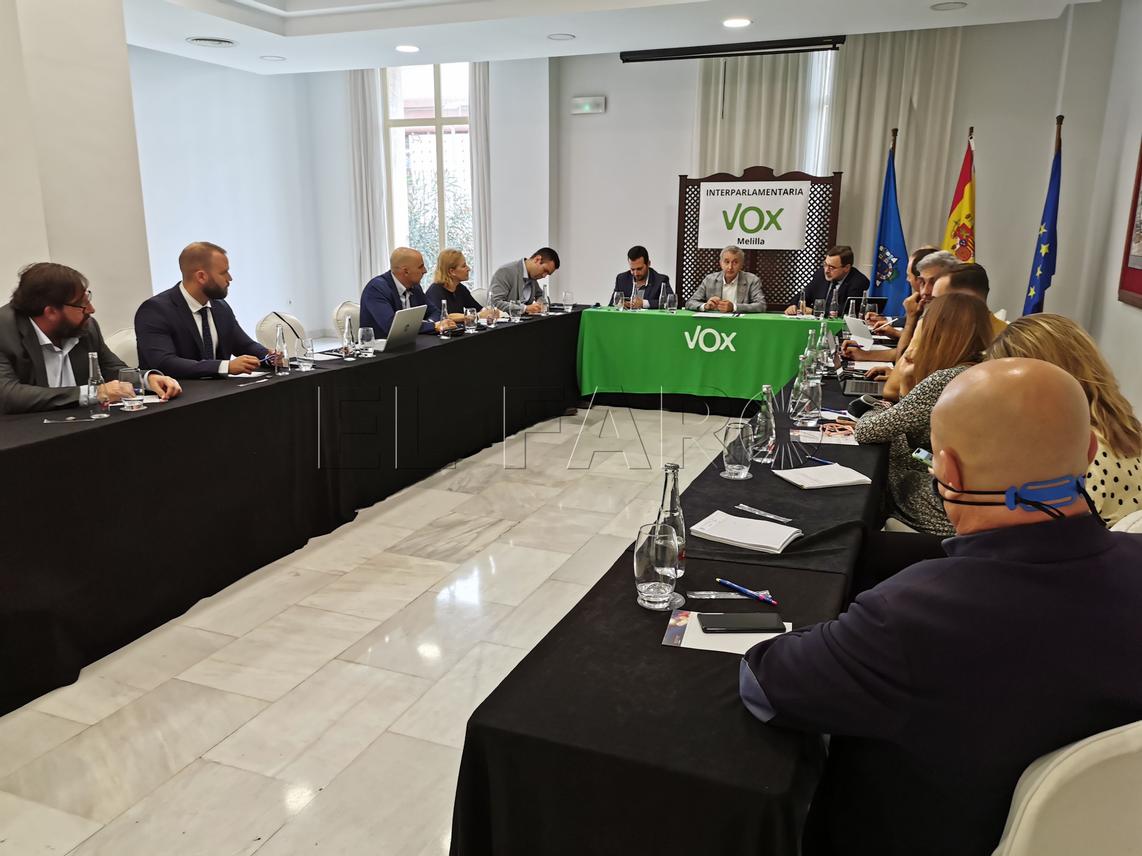 Vox plantea como retos la inmigración y mejora de las conexiones en Melilla