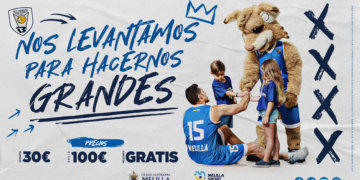Imagen del cartel con el lema de la campaña de abonos del conjunto azulino para la temporada 2021/2021.