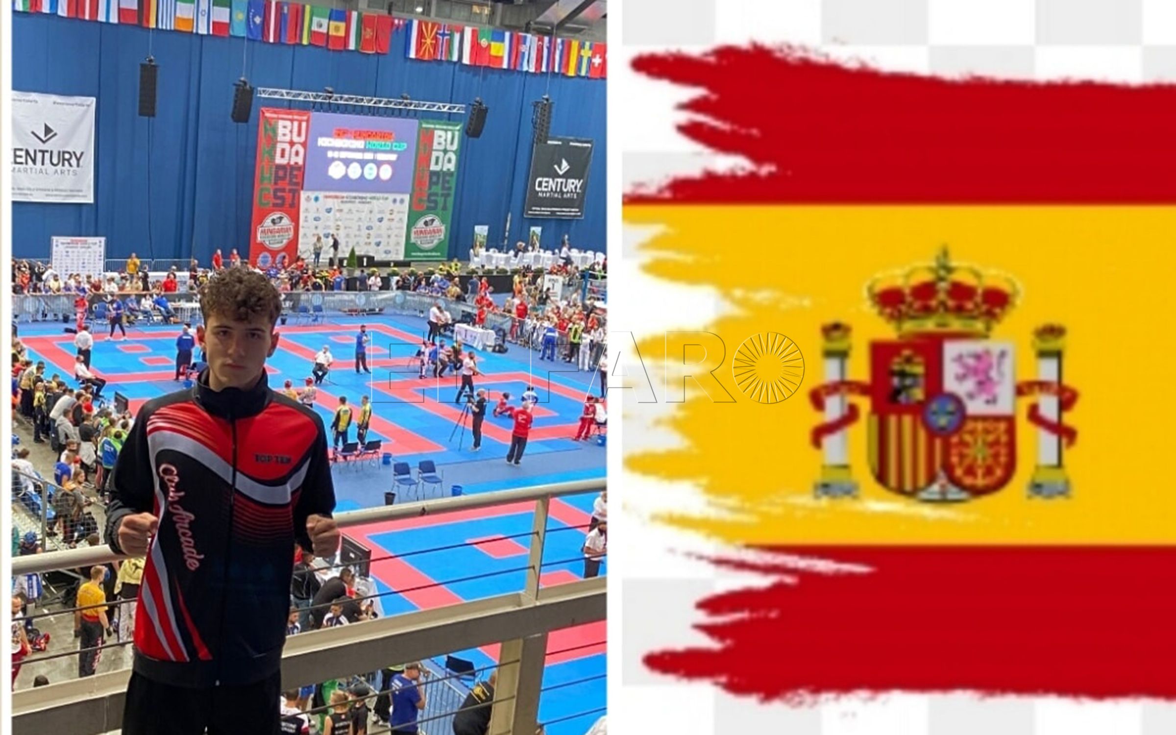 Antxo Vidal se trae un oro del Hungarian Kickboxing World Cup