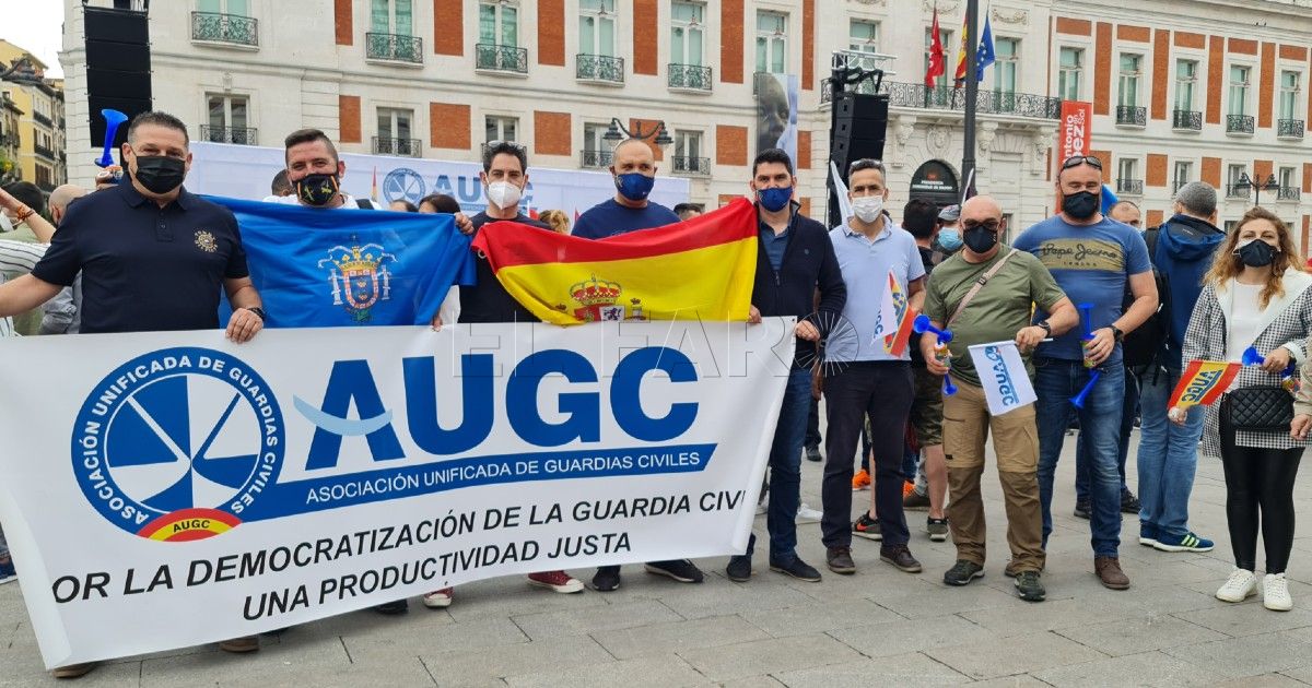 SUP y AUGC convocan una manifestación de policías y guardias civiles para el 26 de noviembre