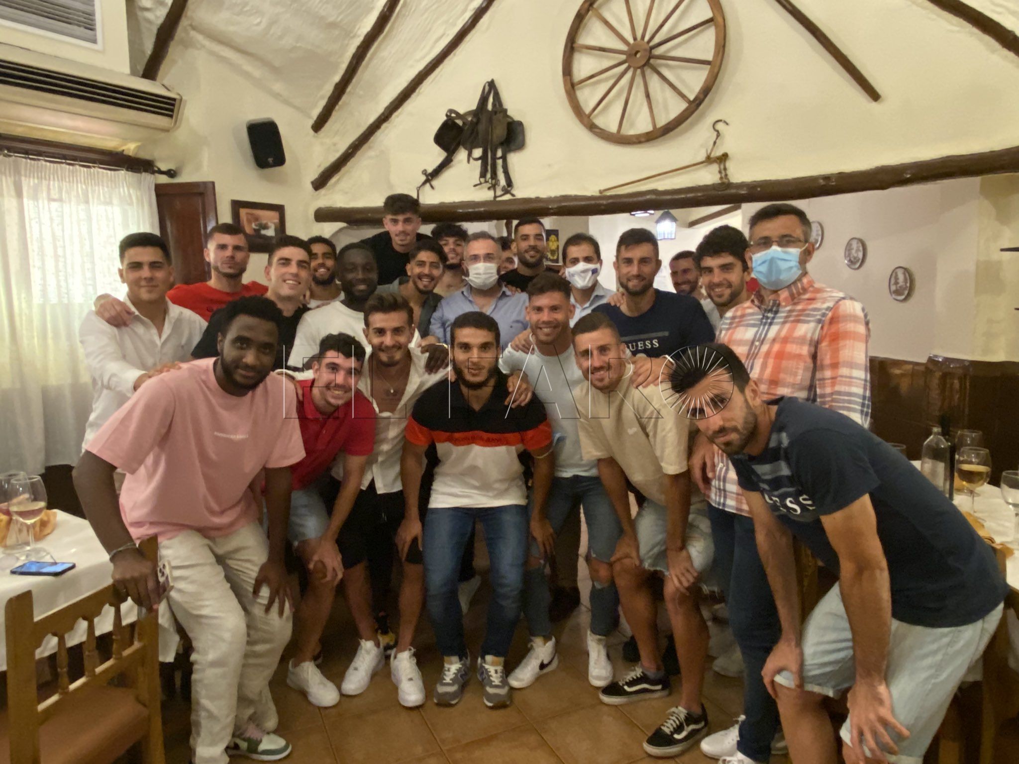 La UD Melilla celebra su habitual comida de hermandad