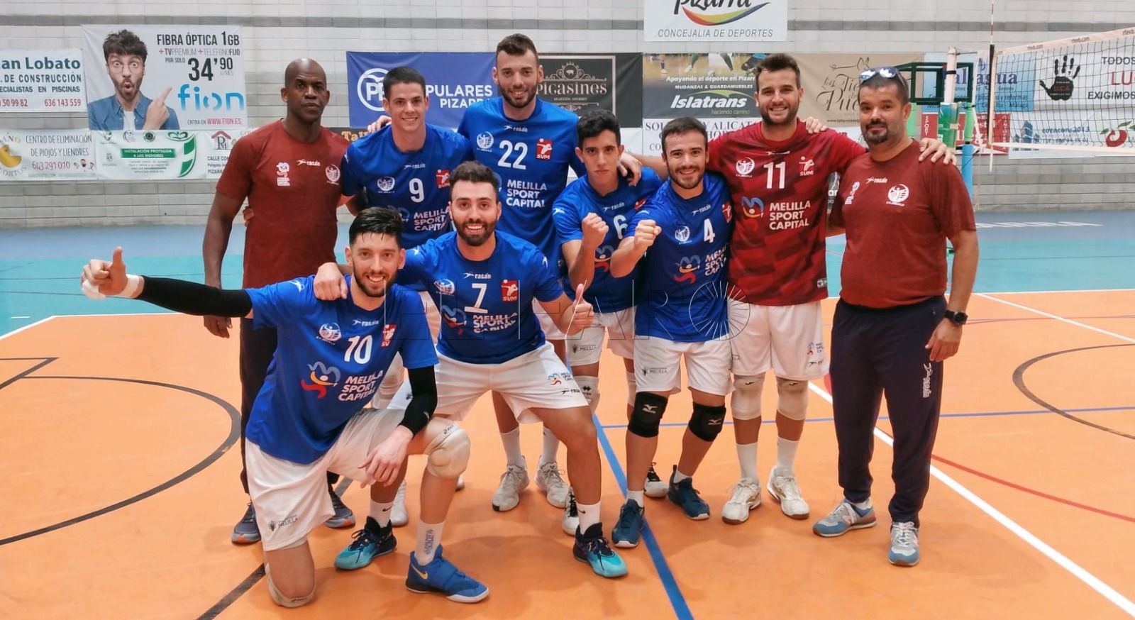 El Melilla Sport Capital Voleibol cierra su gira con dos buenos triunfos