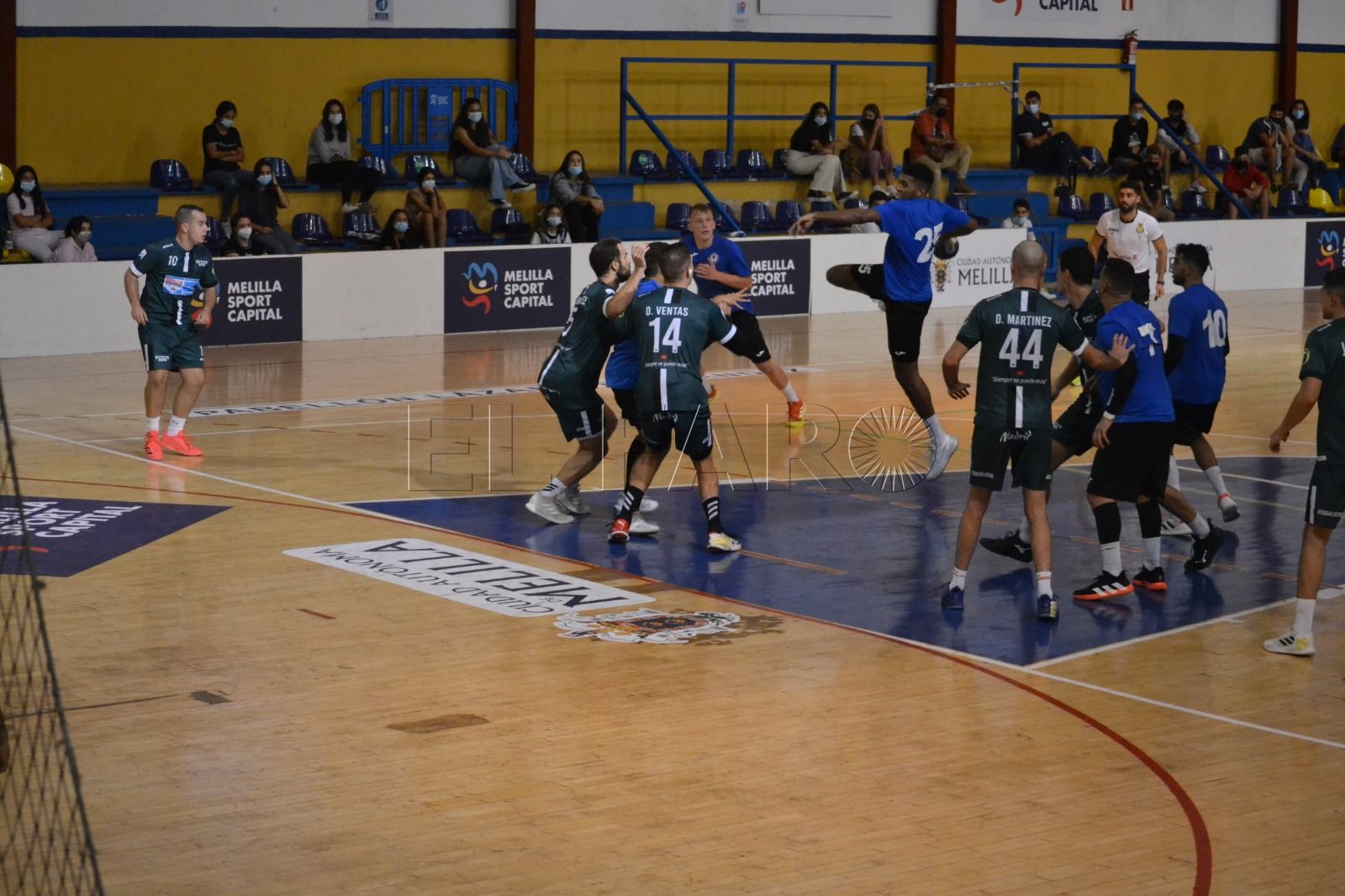 El MSC Virgen de la Victoria no aguanta en la segunda mitad