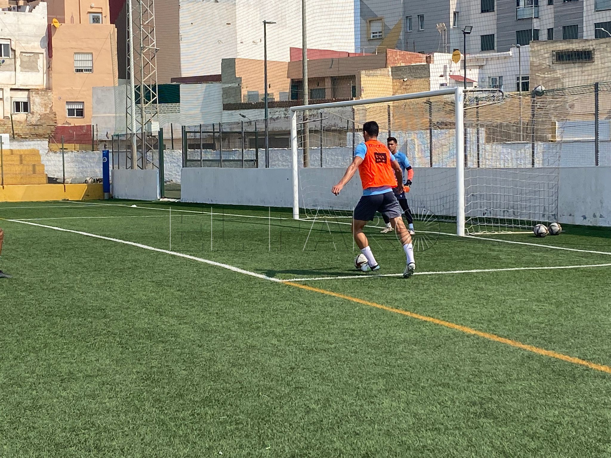 El Melilla mantendrá ante el Mar Menor las mismas normas de acceso y aforo