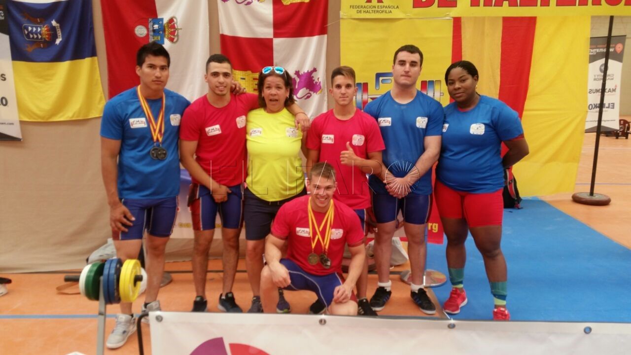 Idalia Valdes, presidenta de la Federación Melillense de Halterofilia