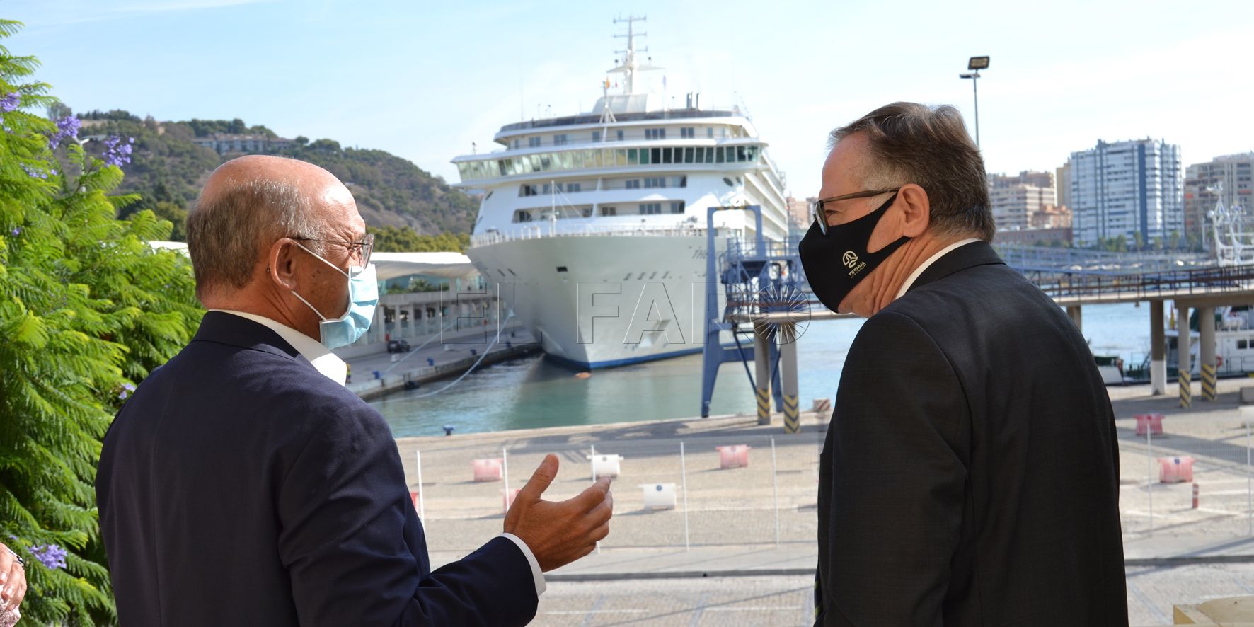 Melilla y Málaga quieren promover cruceros por el Mar de Alborán