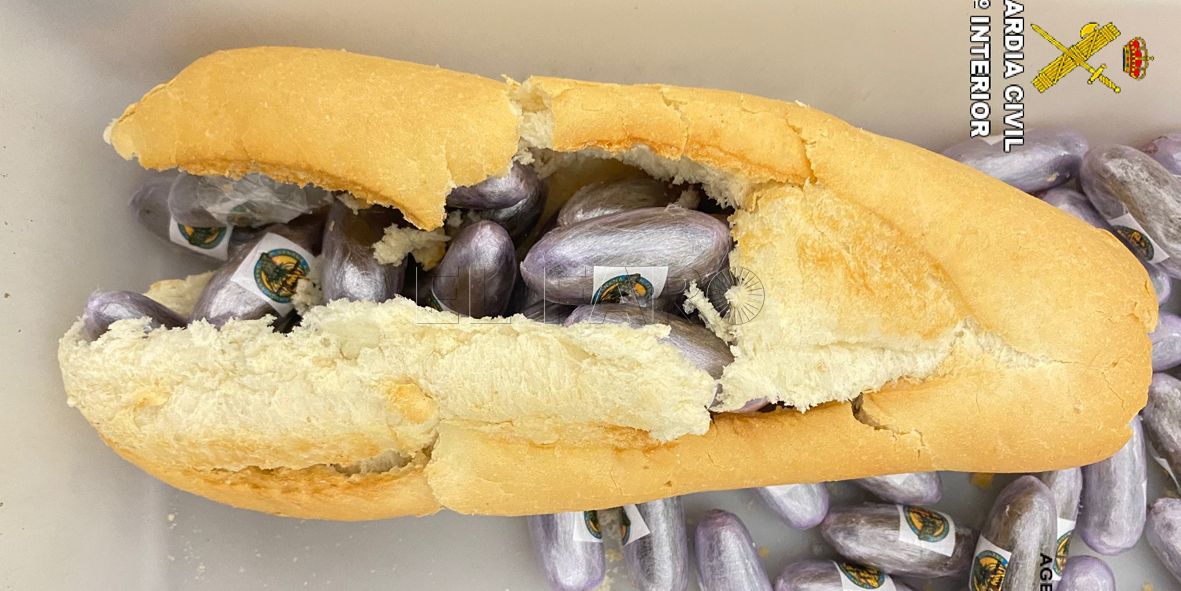 Detenido en Melilla por intentar viajar con droga oculta en bocadillos