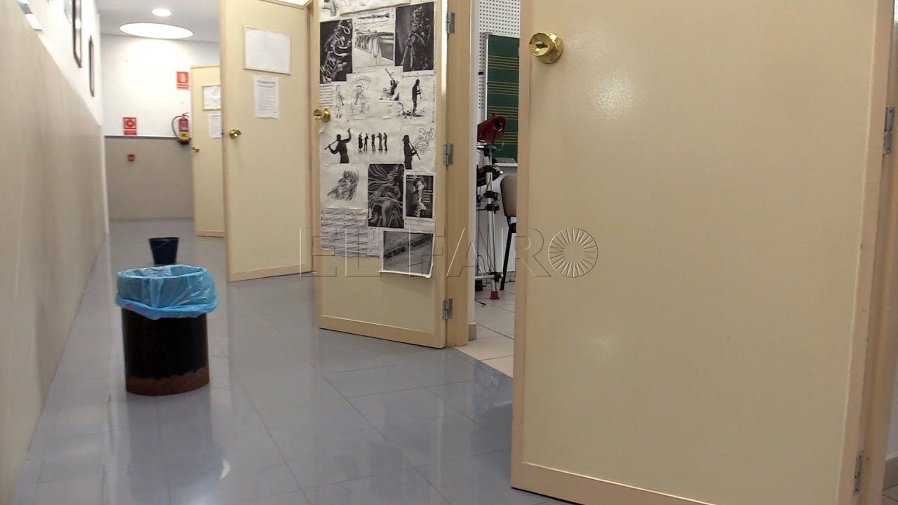 La Escuela de Danza y Música de Melilla, una de las instituciones más afectadas por las fuertes lluvias