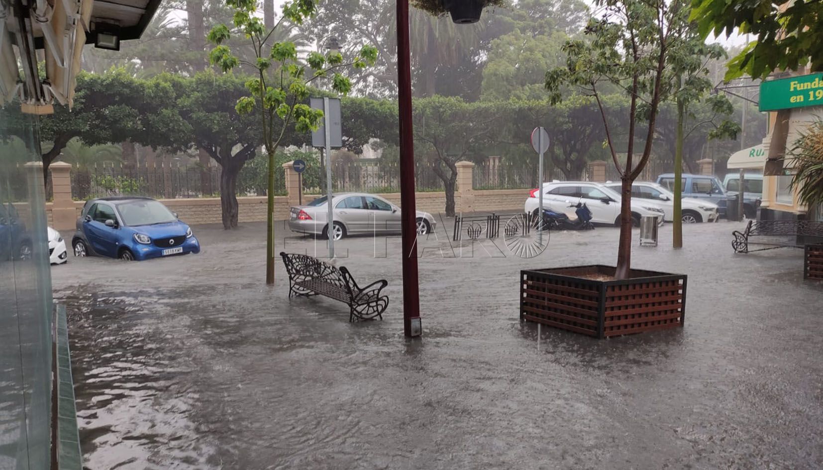 Melilla registra en total 37 litros por metro cuadrado de lluvia: el viernes vuelven las tormentas