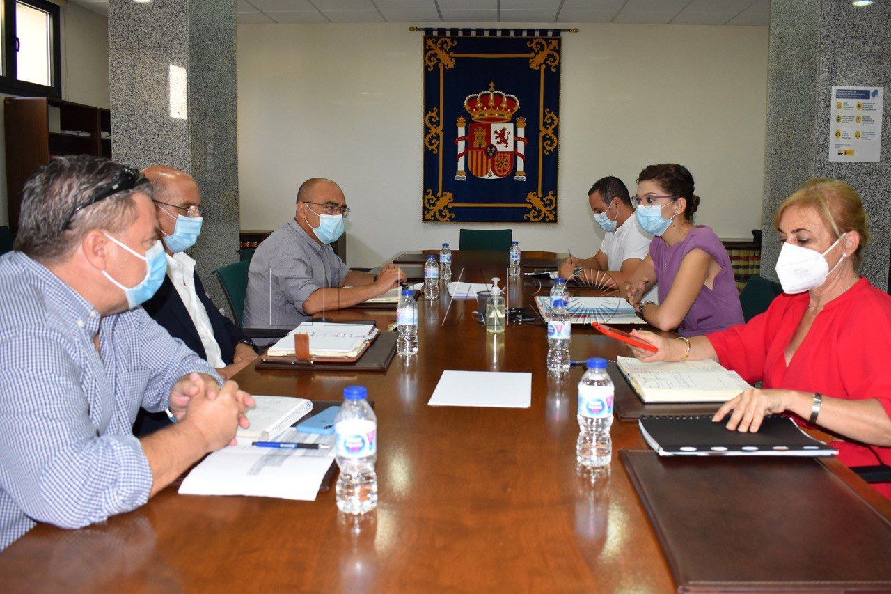 Ingesa y Salud Pública analizan con el Imserso la seguridad de los mayores de Melilla