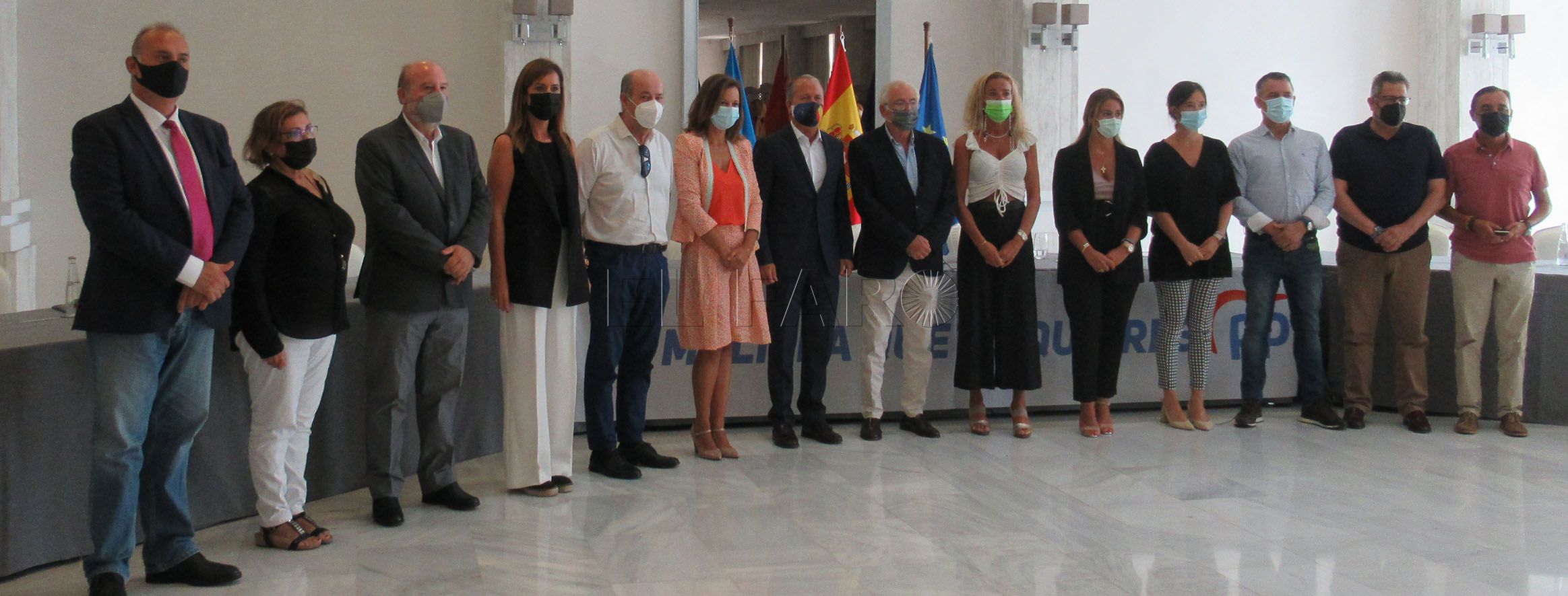 Imbroda afirma que hay “mucha ilusión de que el PP vuelva a la Ciudad”