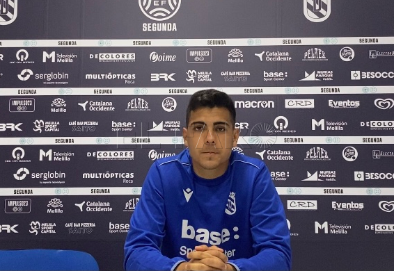 Gonzalo, portero del Melilla: “El equipo peleó hasta el final”