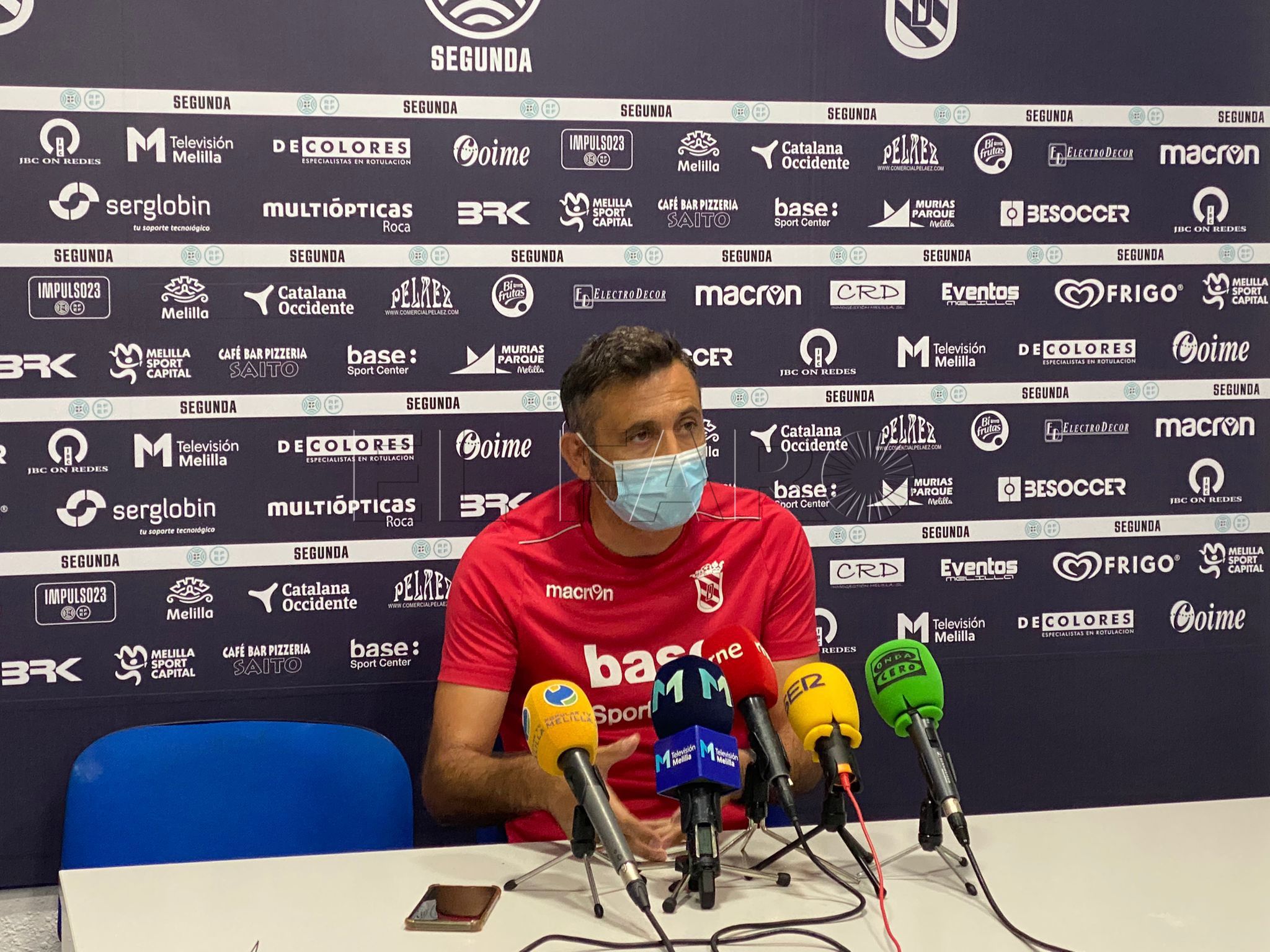 Manolo Herrero: “Tenemos que hacernos fuertes desde la defensa y crecer en ataque”