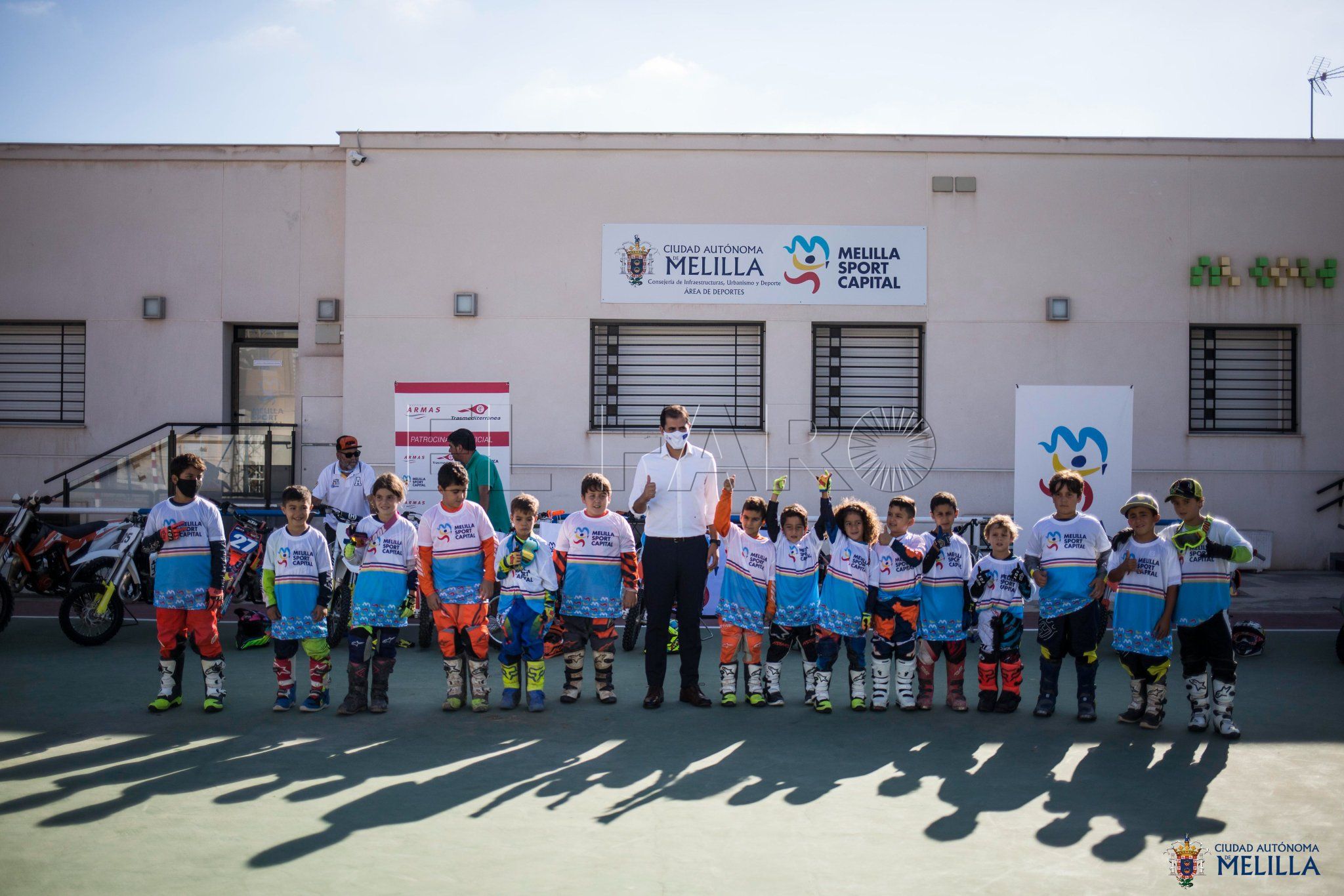 Jóvenes de Melilla viajan a Granada para preparar campeonatos de motocross
