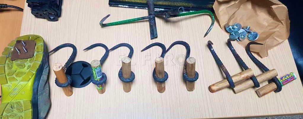 Marruecos detiene a 7 migrantes con garfios preparados para saltar la valla de Melilla