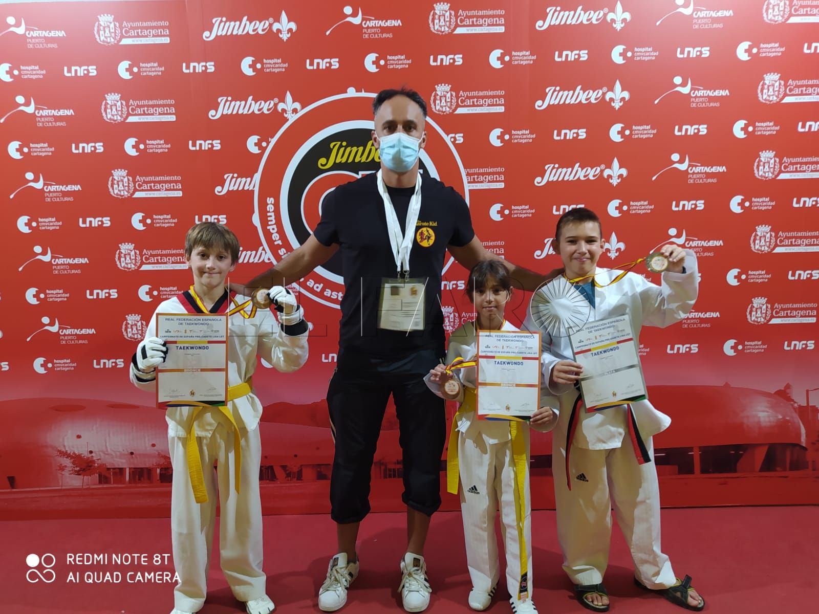 Tres medallas en el Nacional Precadete que se disputó en Cartagena