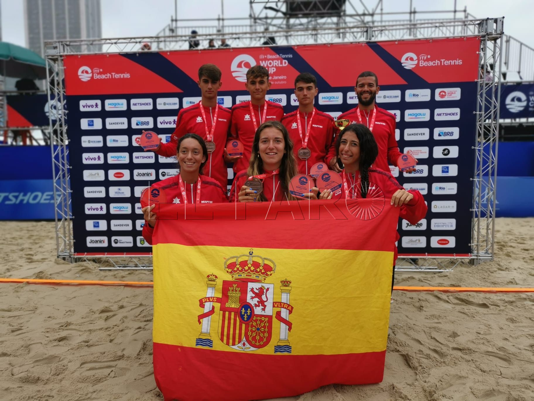 Melilla fue una pieza clave en el Mundial junior celebrado en Brasil